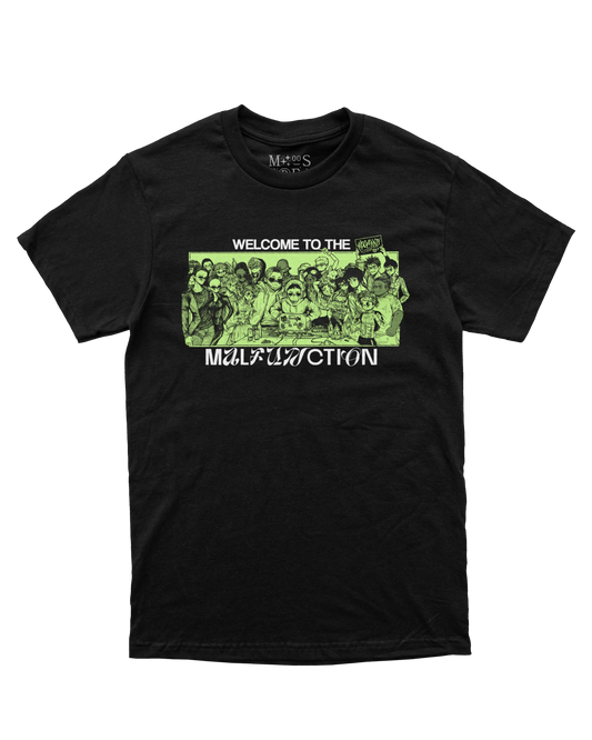 Front — Malfunction T-Shirt - Black