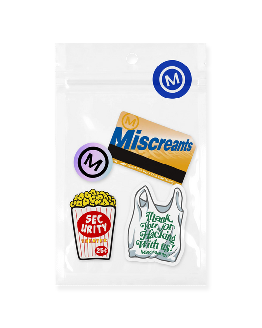Front — S/S 2021 Sticker Pack