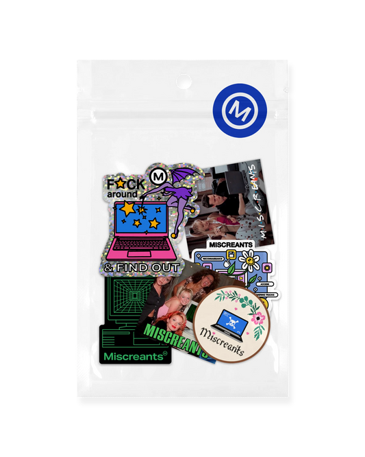 Front — High Tech Low Life Sticker Pack 1