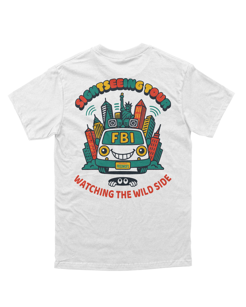 Sightseeing Tour T-Shirt from Miscreants — back view