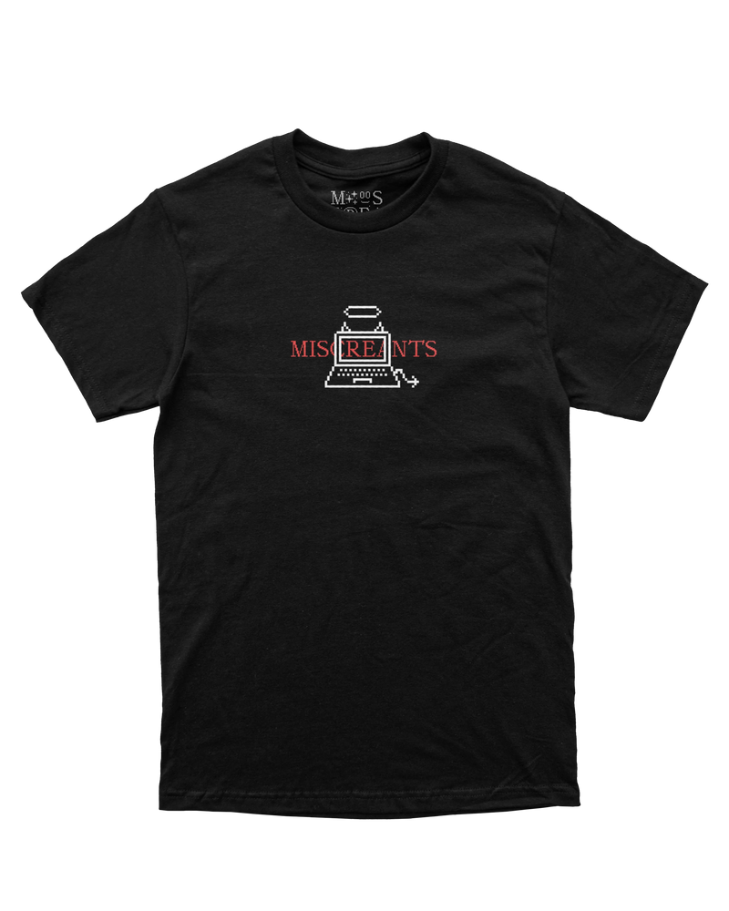 Broken Wings T-Shirt from Miscreants — front view of print