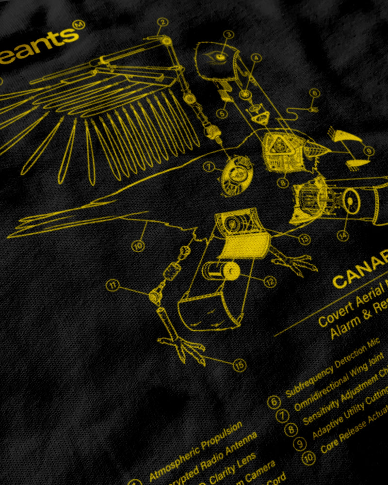 Detail — Canary Heavyweight T-Shirt