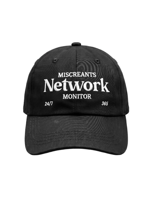 Front — NetMon Cap - Black
