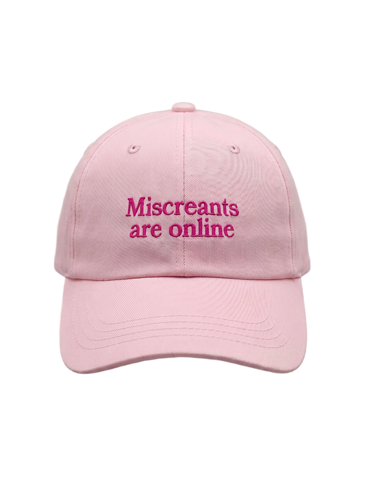 Front — Online Cap - Pink
