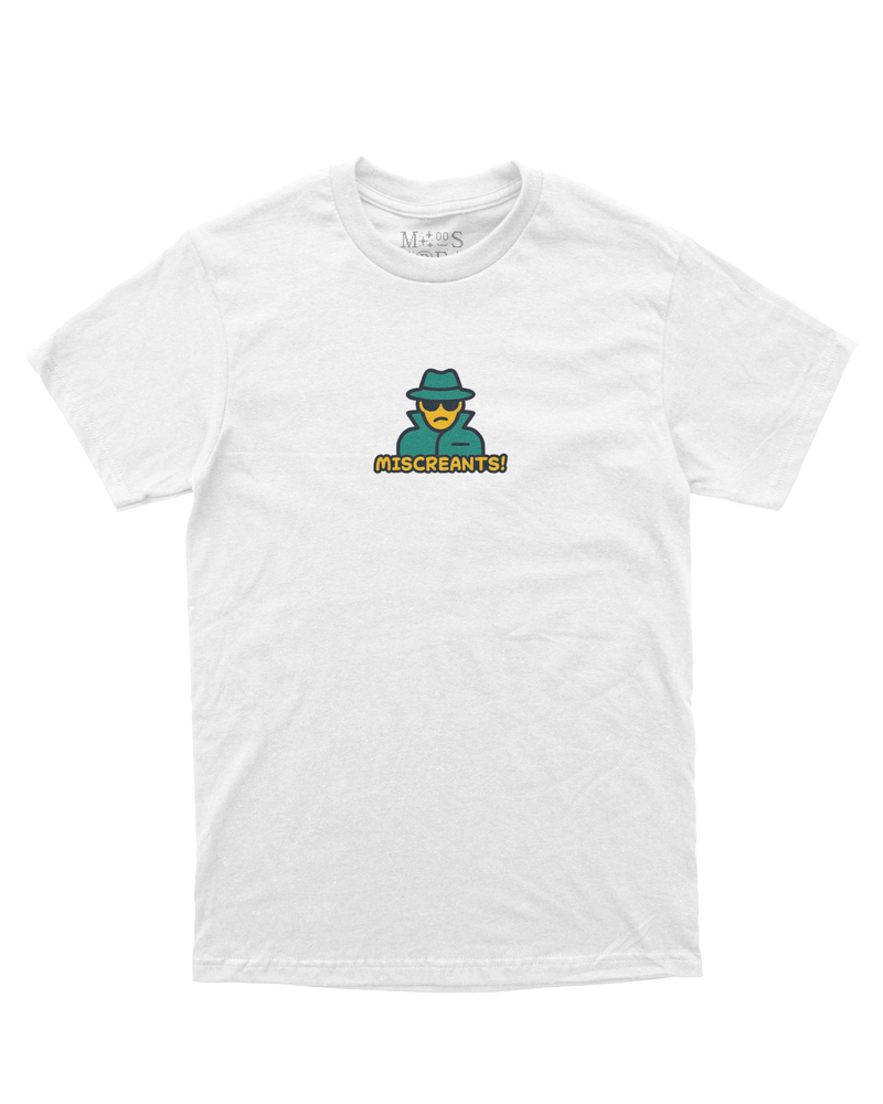 Sightseeing Tour T-Shirt from Miscreants — front view of print