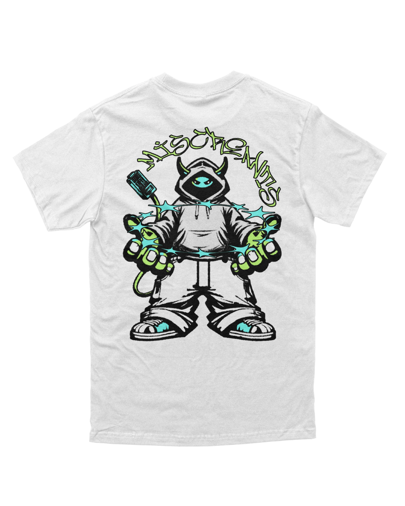 Goblin Mode T-Shirt from Miscreants, back view of print