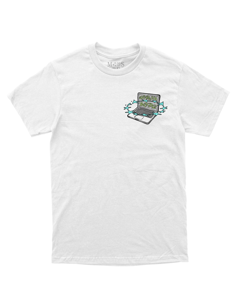 Goblin Mode T-Shirt from Miscreants, front view of print