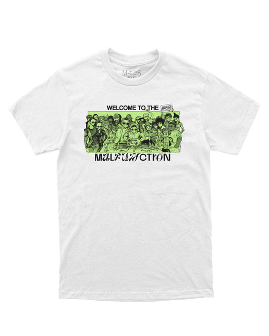 Front — Malfunction T-Shirt - White
