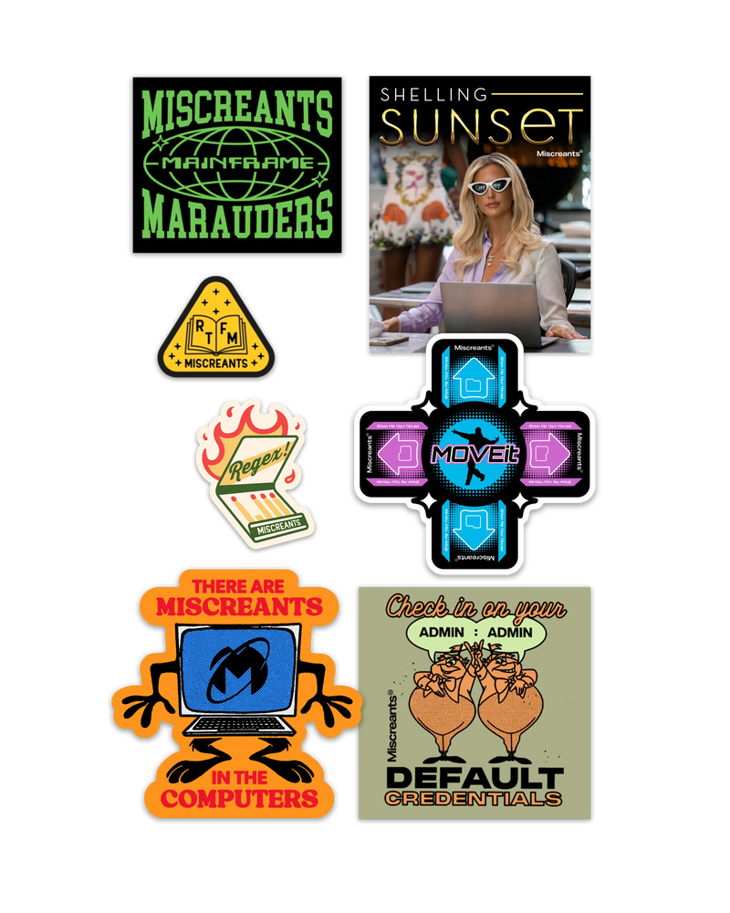 Detail — High Tech Low Life Sticker Pack 2