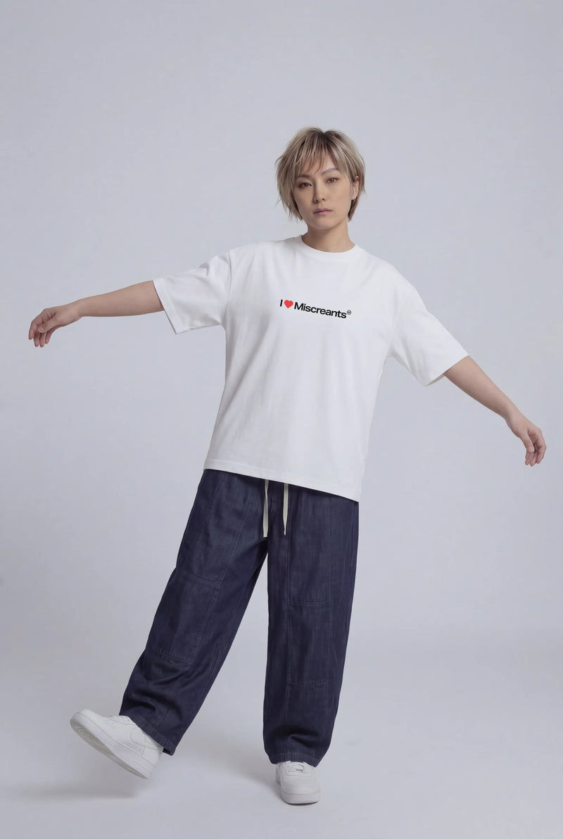 Model wearing the TY for Hacking With Us v5 T-Shirt from Miscreants
