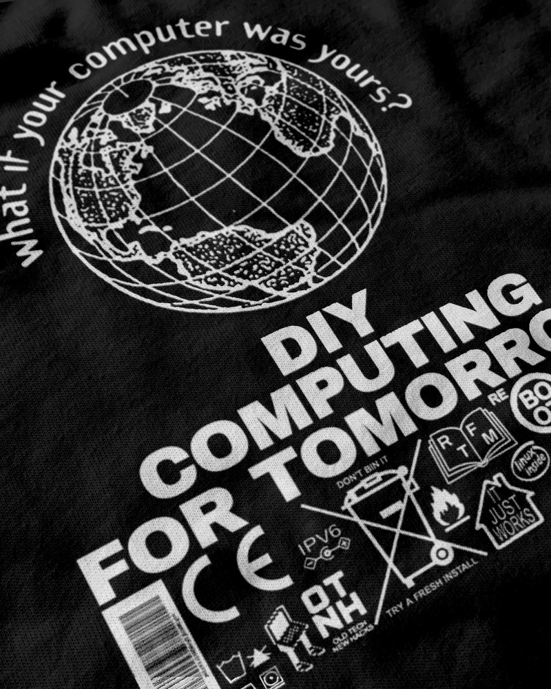 Detail — Techno Optimism T-Shirt