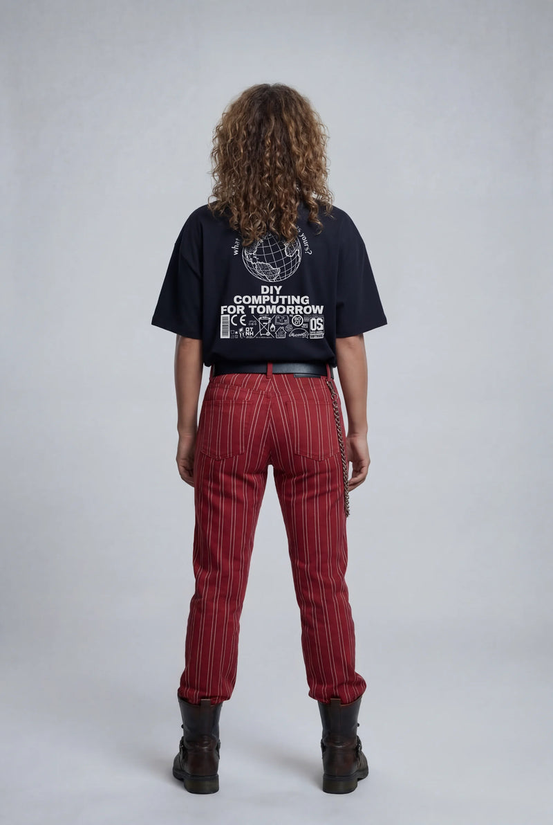 Model — Techno Optimism T-Shirt