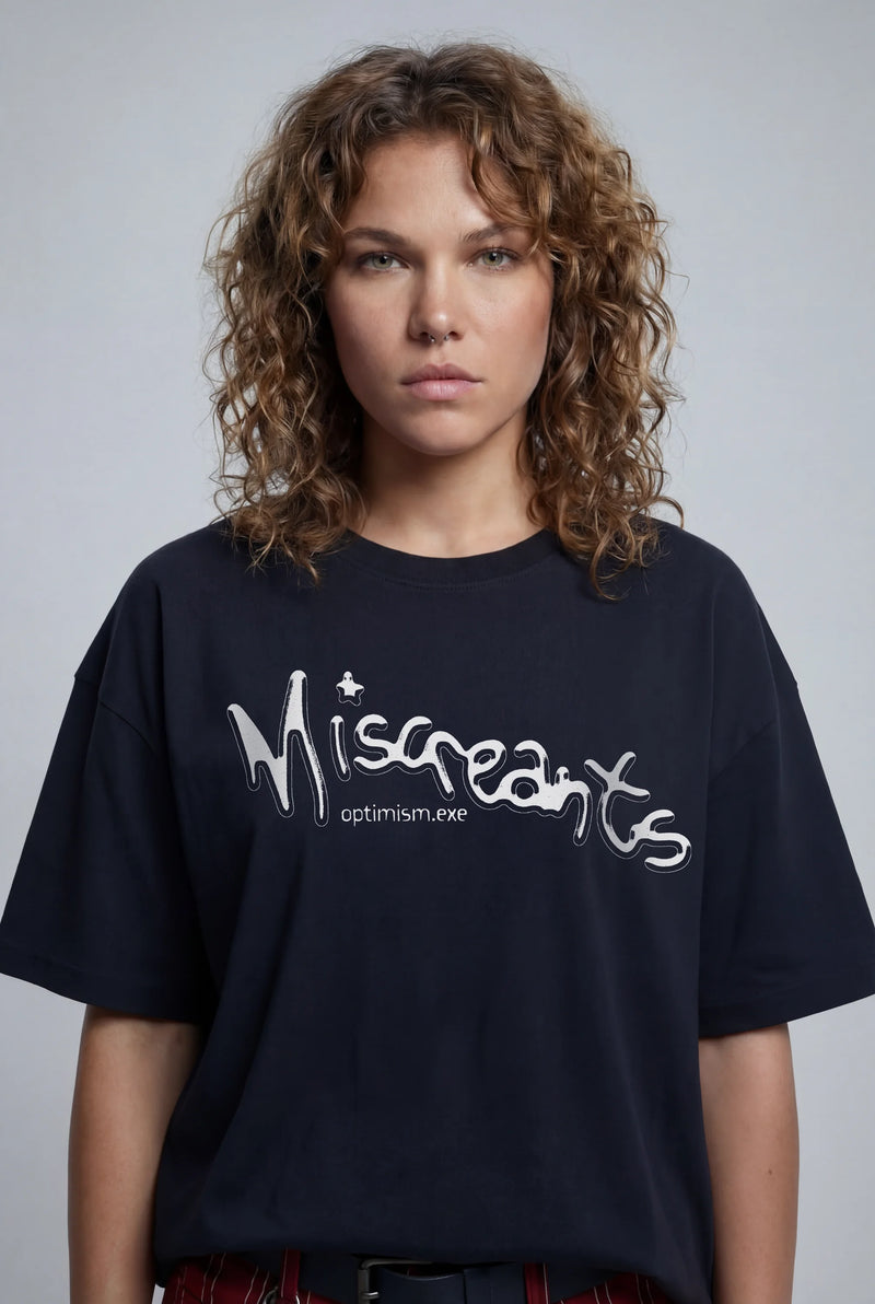 Model — Techno Optimism T-Shirt